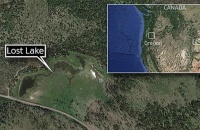 灵异之湖：美国惊现神秘水洞 湖水被莫名吸干